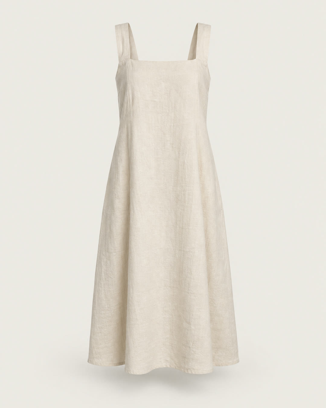 Vestido midi lino